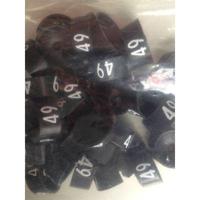 MB zwart/wit 49 voor op kledinghanger - thumbnail