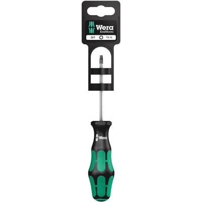 Wera 367 SB TORX® Schroevendraaier , TX 15 x 80 mm - 1 stuk(s) - 05100061001 Wera 367 SB TORX® Schroevendraaier , TX 15 x 80 mm - 1 stuk(s) - 05100061001