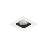 Inbouwspot BWS Led Vierkant 10x10 cm Aluminium Wit Boss & Wessing - thumbnail