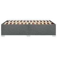 Bedframe zonder matras 120x190 cm stof donkergrijs - thumbnail