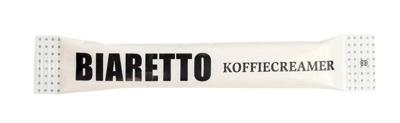 Koffiecreamer biaretto sticks 2.5gram Koffiecreamer biaretto sticks 2.5gram