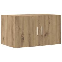 Opbergkast artisanaal eikenkleurig 70 x 42.5 x 225 cm - thumbnail