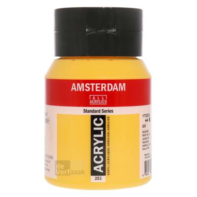 Royal Talens Amsterdam Acrylverf 500 ml - Goudgeel 253