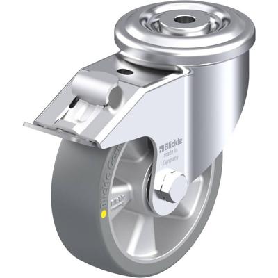 Blickle LKR-ALTH 125K-FI-AS Zwenkwiel met rem Wieldiameter: 125 mm Draagvermogen (max.): 350 kg 1 stuk(s)