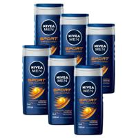 Nivea Nivea Douchegel Men - Sport 250 ml. 6 x Voordeelpak - thumbnail