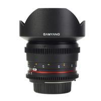 Samyang V-DSLR 14 mm T/3,1 ED AS IF UMC lens voor Pentax, zwart - thumbnail