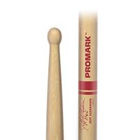ProMark TXDC18IW Jeff Ausdemore Light Hickory drumstokken met houten tip - thumbnail