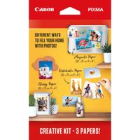 Fotopapier canon creatieve kit 3 soorten - thumbnail