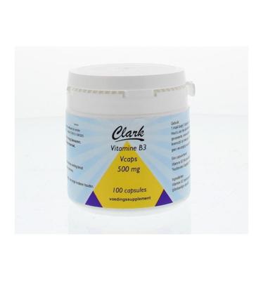 Vitamine B3 nicotinamide 500mg 100 Capsules