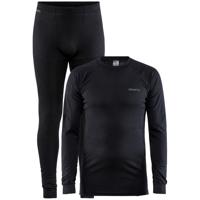 Craft 1909707 CORE Dry Baselayer Set M - Black - S - thumbnail