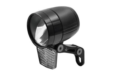 OXC E-Street Voorlicht 6-48v met reflector - Zwart OXC E-Street Voorlicht 6-48v met reflector - Zwart