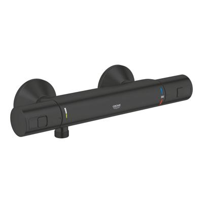 Grohe QuickFix Precision Start douche thermostaatkraan 15cm matte black