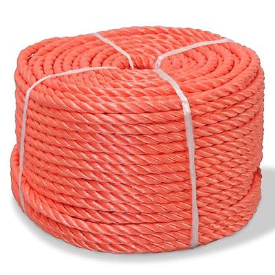 VidaXL Touw gedraaid 8 mm 500 m polypropyleen oranje VidaXL Touw gedraaid 8 mm 500 m polypropyleen oranje
