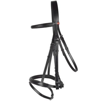 Kieffer koudbloed hoofdstel zwart maat:xl Kieffer koudbloed hoofdstel zwart maat:xl