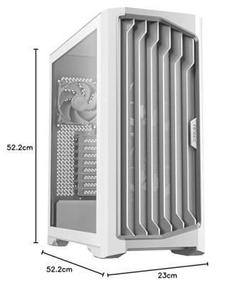 Antec performance 1 ft big tower behuizing (wit | 2x usb-a | 1x usb-c | tempered glass)