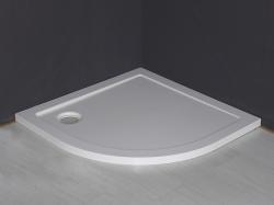 luxe douchebak SMC 1/4 rond 900x900x40 inbouw wit luxe douchebak SMC 1/4 rond 900x900x40 inbouw wit