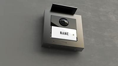 m-e modern-electronics VDV-2010 A Buitenunit voor Video-deurintercom Kabelgebonden, RFID Antraciet