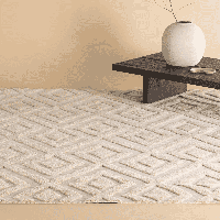 Nohr Vloerkleed 'Rondale' 200 x 290cm, kleur Beige - thumbnail
