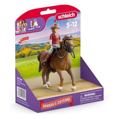 Schleich 42711 Horse Club Hannah & Cayenne