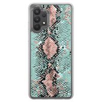 Samsung Galaxy A32 4G hybride hoesje - Snake pastel - thumbnail