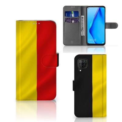 Huawei P40 Lite | Bookstyle Case | Belgische Vlag