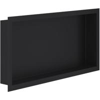 Inbouwnis - Leoni Prim - 30x60x7cm - Mat Zwart - thumbnail