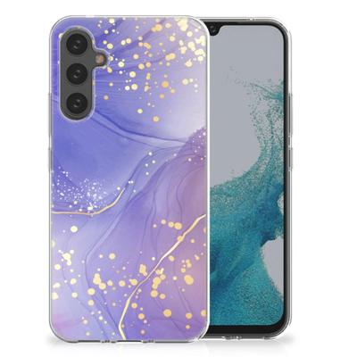 Smartphone hoesje voor Samsung Galaxy A34 Watercolor Paars Smartphone hoesje voor Samsung Galaxy A34 Watercolor Paars