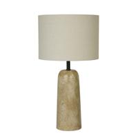 Searchlight TafellampAgra keramiek wit - EU62019 - thumbnail