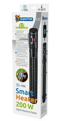 Smart Heater 200 Watt aquaria Superfish - Superfish
