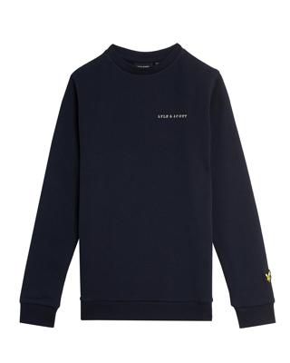 Lyle and Scott Script Crew Neck Casual Sweater Jongens 134-140