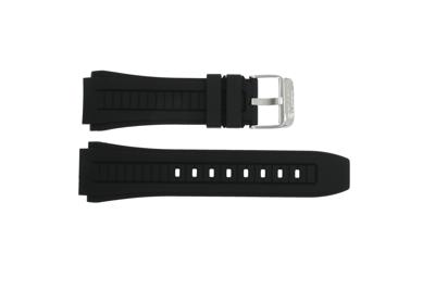 Horlogeband Lotus 15743-1 / 15744 Rubber Zwart 28mm