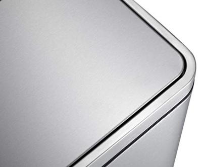 EKO Pedaalemmer X-Cube 2x20 L matzilverkleurig