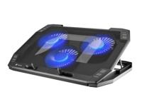 NATEC Laptop Cooling Pad Oriole 15.6-17.3inch LED notebook cooling pad 43,9 cm (17.3") - thumbnail