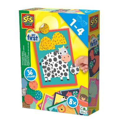SES Creative My First Dierenprint Stickers SES Creative My First Dierenprint Stickers