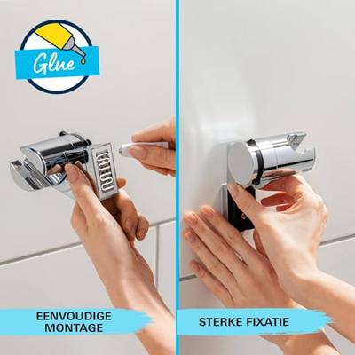 Grohe Vitalio Comfort 250 douchesysteem thermostatisch hoofddouche 1 straalsoort en handd. 2 straalsoorten chroom 26696001 - thumbnail
