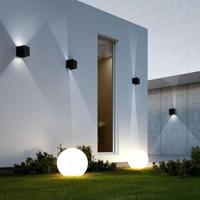 V-TAC VT-759-B-N 217078 LED-buitenlamp (wand) Energielabel: E (A - G) 5 W LED Zwart - thumbnail