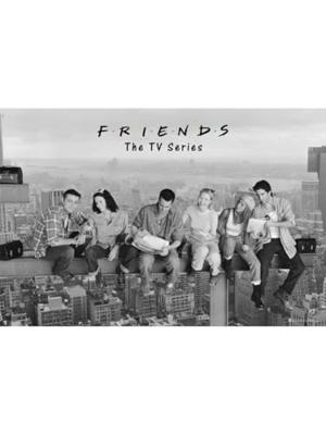 Poster Friends - Lunch on a Skyscraper 91,5x61cm Poster Friends - Lunch on a Skyscraper 91,5x61cm