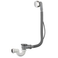 Wiesbaden Badafvoer Overloopcombinatie Chroom Pop-Up Waste - thumbnail