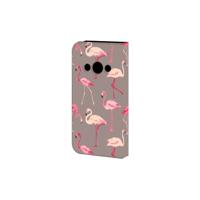 Samsung Galaxy Xcover 3 | Xcover 3 VE | Telefoonhoesje | Met pasjeshouder | Flamingo - thumbnail