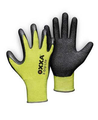 Oxxa X-Grip-Lite Werkhandschoen Geel/Zwart, 10 - 15102510 - 15102510 Oxxa X-Grip-Lite Werkhandschoen Geel/Zwart, 10 - 15102510 - 15102510