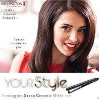 Remington S3700 Stijltang Zwart - thumbnail