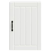 Keukenwandkast Lucca bewerkt hout wit - thumbnail