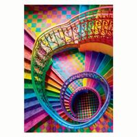 Clementoni legpuzzel compact colorboom trap, 500st. - thumbnail