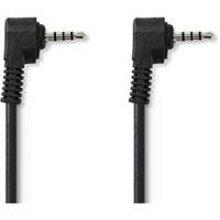 Nedis Audio-Videokabel | 3,5 mm Male | 3,5 mm Male | 1 m | 1 stuks - CVGB22000BK10 CVGB22000BK10 - thumbnail