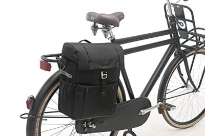New Looxs Vigo enkele tas 18,5L afneembaar zwart - thumbnail
