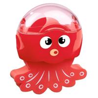 Moses gum en puntenslijper inktvis rood 6 cm - thumbnail