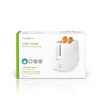 Broodrooster | 2 Sleuven | Bruining niveaus: 6 | Wit - thumbnail