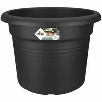Elho green basics cilinder bloempot 45 cm living black - thumbnail