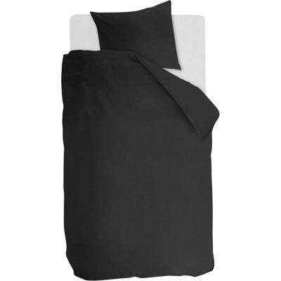 Dekbedovertrek Cotton Uni Antracite 140x200/220