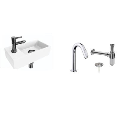 Fonteinset Versus Links Mat Wit Chroom Ink